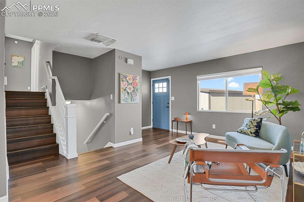 Image 9 of 47: View of Living Room from Kitchen