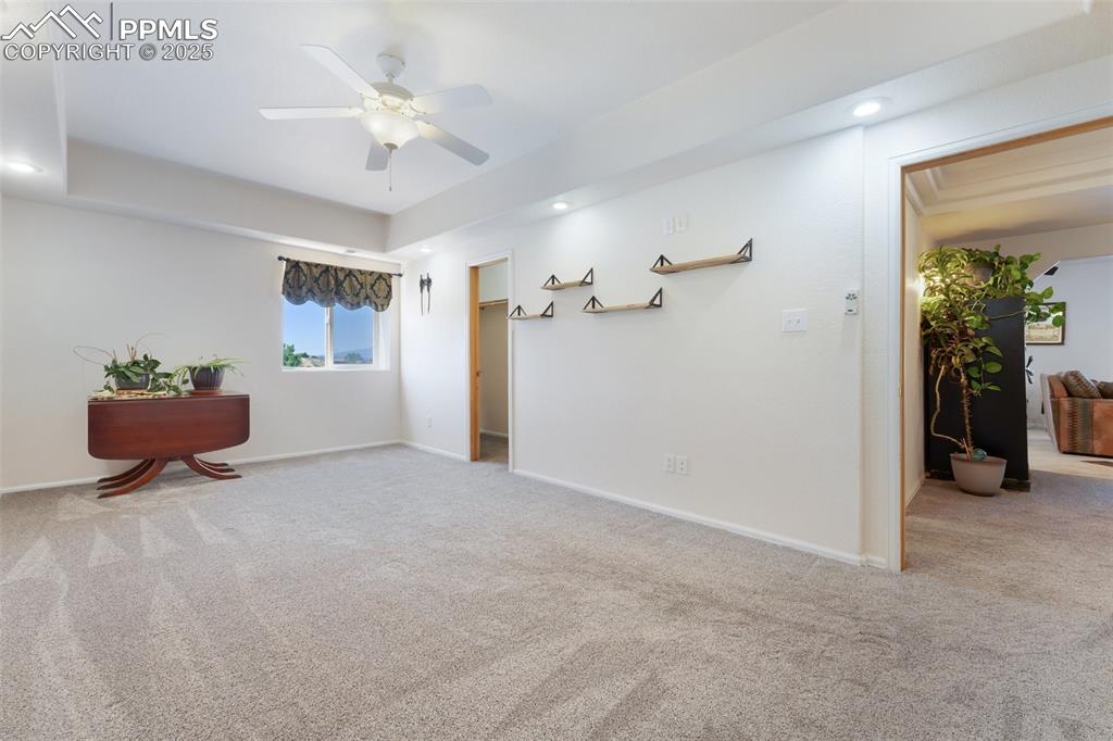 Image 23 of 44: Large and Bright Basement Bedroom with Garden Level Window and Walk-In Clos