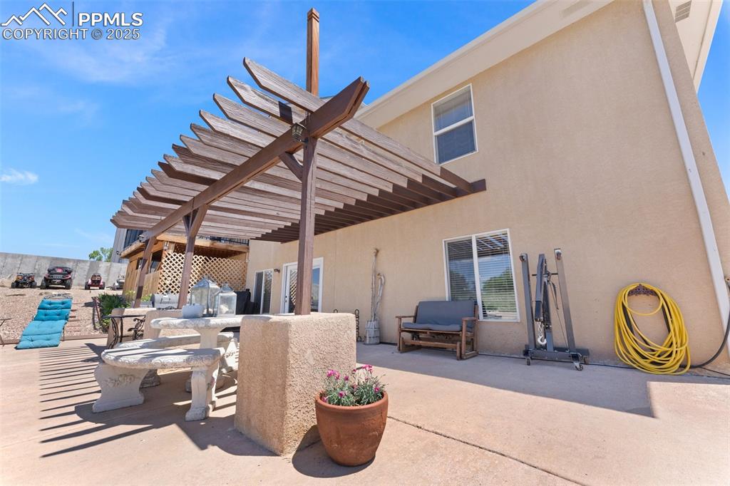 Image 36 of 44: Spacious Concrete Patio just outside Your Basement Walkout