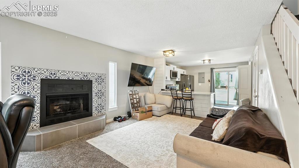 Image 7 of 29: Open main level floor plan ideal for entertaining family and friends.