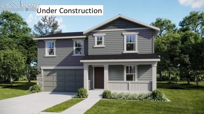 Caption: Front of Structure