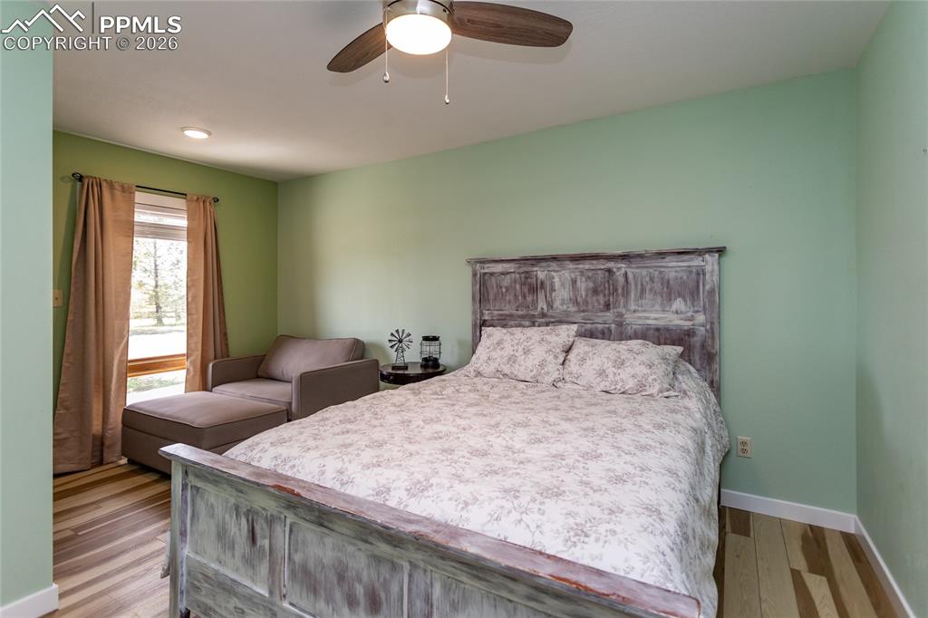 Image 8 of 32: Flex room currently being used as guest room