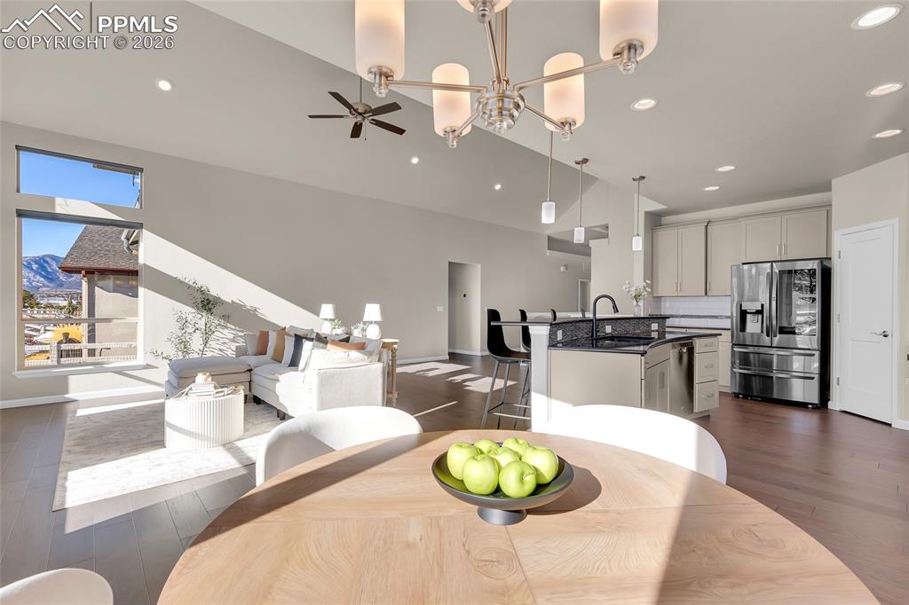 Image 9 of 37: Expansive western views toward Mtns & AFA