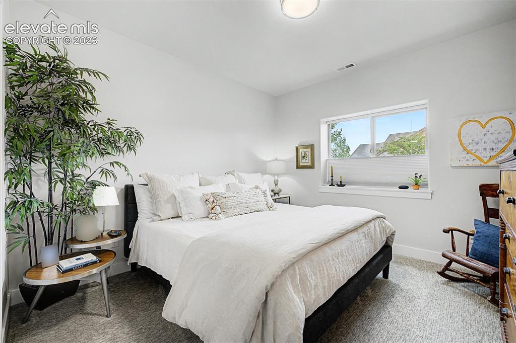 Image 35 of 49: Beautiful, large private guest suite in basement with an attached bath!