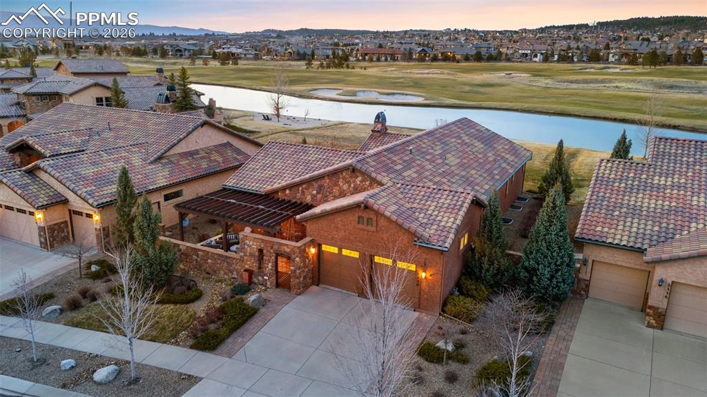 Caption: Aerial View