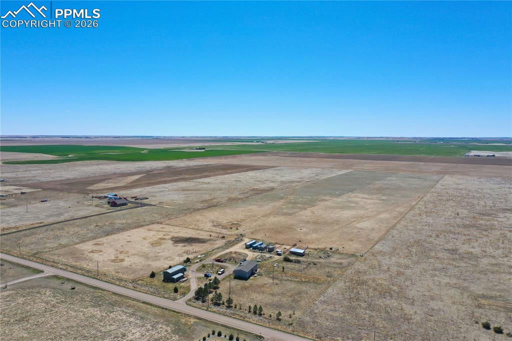 Image 6 of 31: Aerial view of sparsely populated area