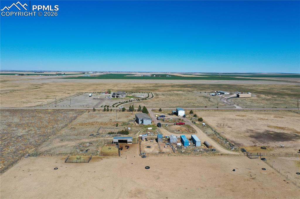 Image 9 of 31: Aerial view of sparsely populated area