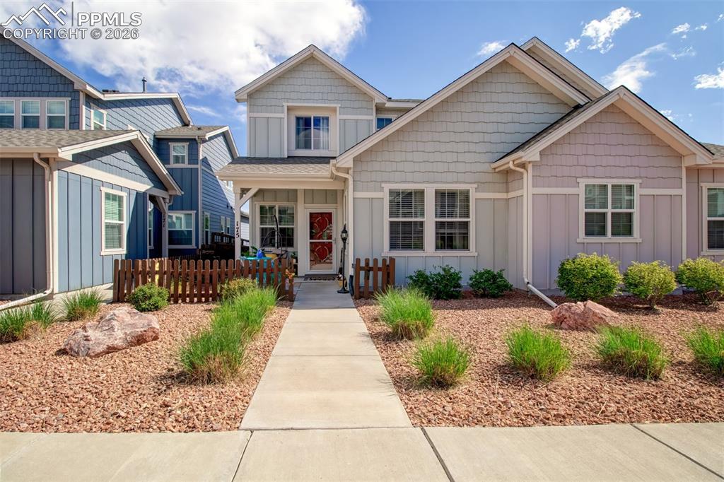 Image 2 of 32: Front of townhome