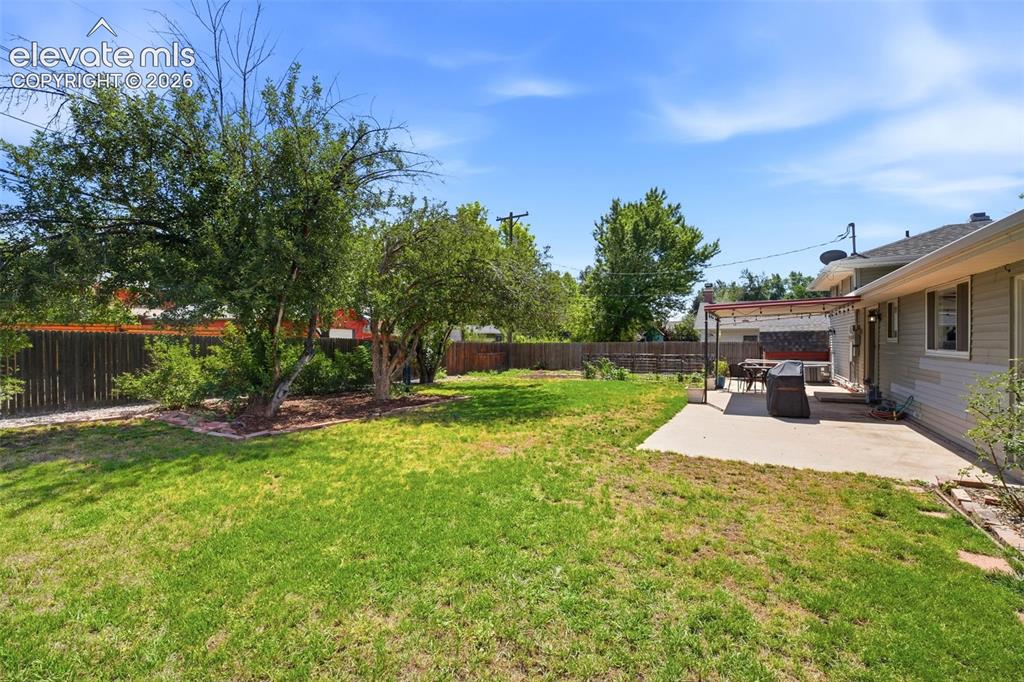 Image 35 of 49: Flat large yard great for sports, pets, kids or hanging out! 