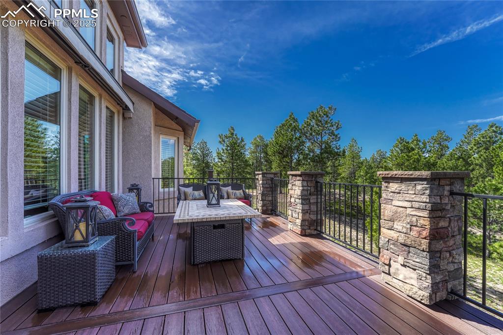 Image 24 of 48: Newer deck to enjoy those views