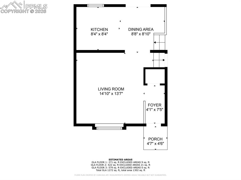 Image 39 of 41: Main Level Floor Plan