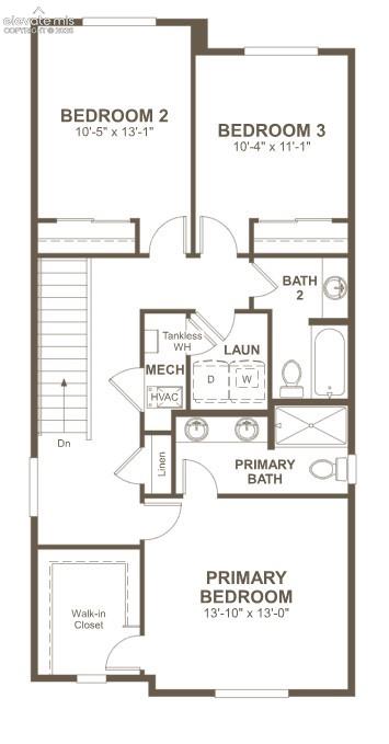 Image 3 of 3: Second Floor