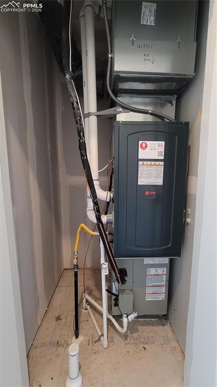 Image 27 of 28: Laundry closet conveniently located on the upper level!