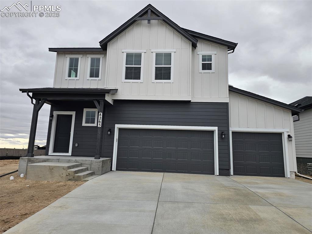 Caption: Front of Structure