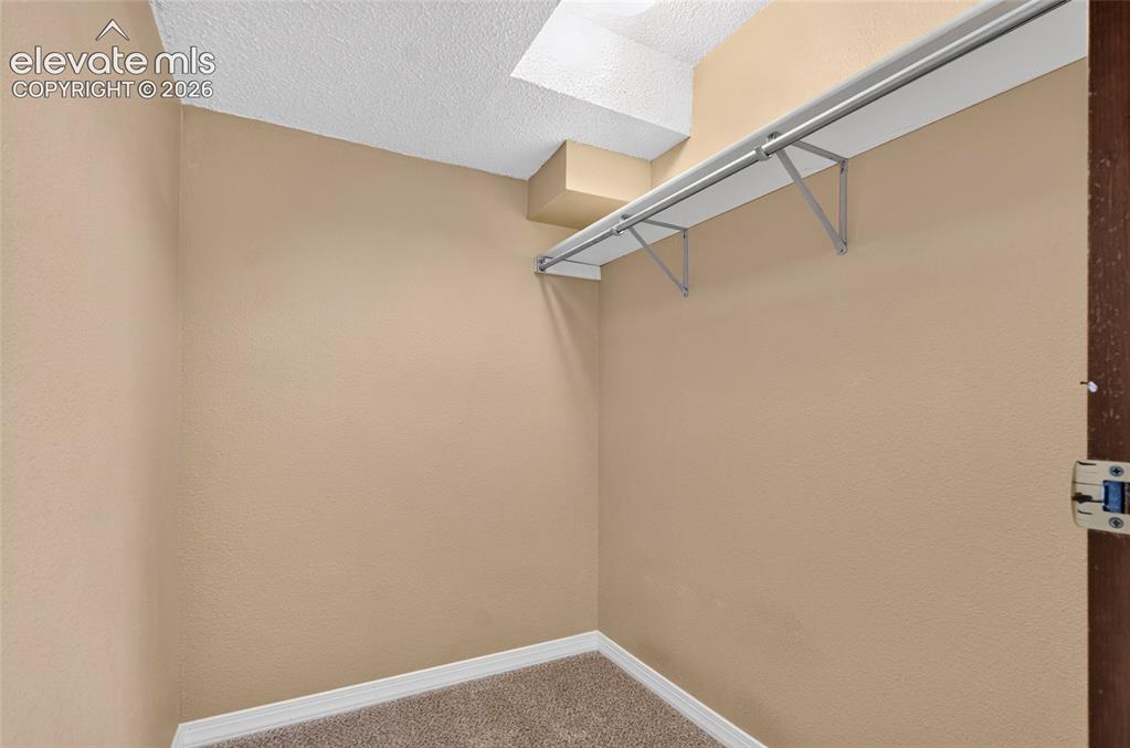 Image 22 of 27: walk-in closet in basement bedroom