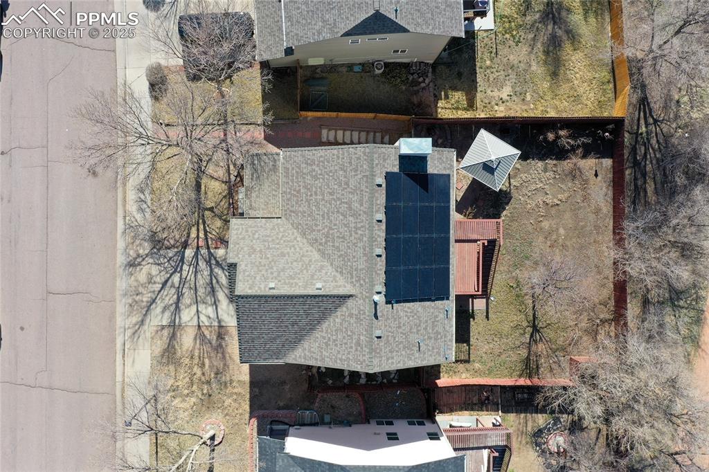 Image 5 of 49: Solar panels are paid off and included in the sale