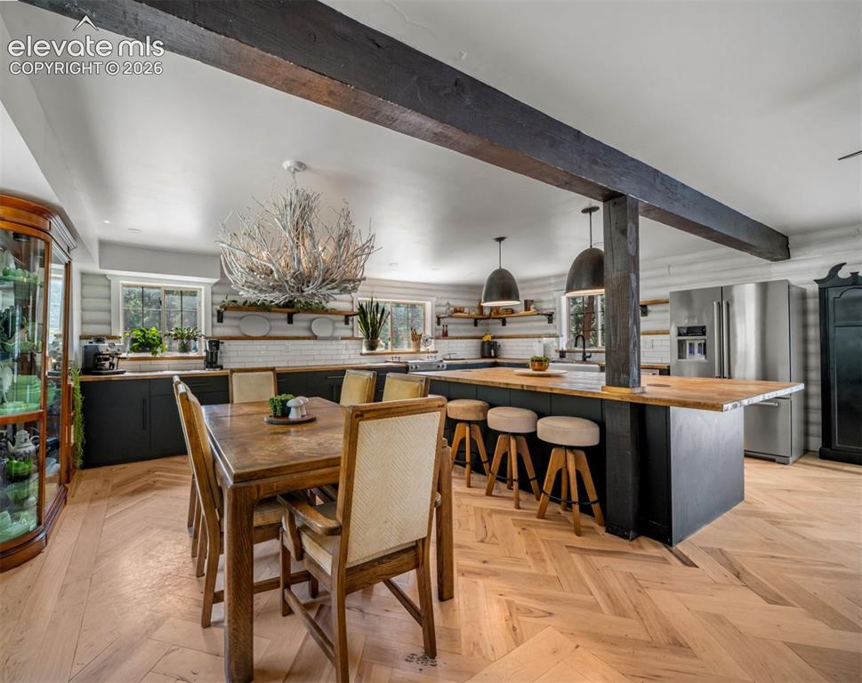 Image 11 of 50: incredible in kitchen dining room