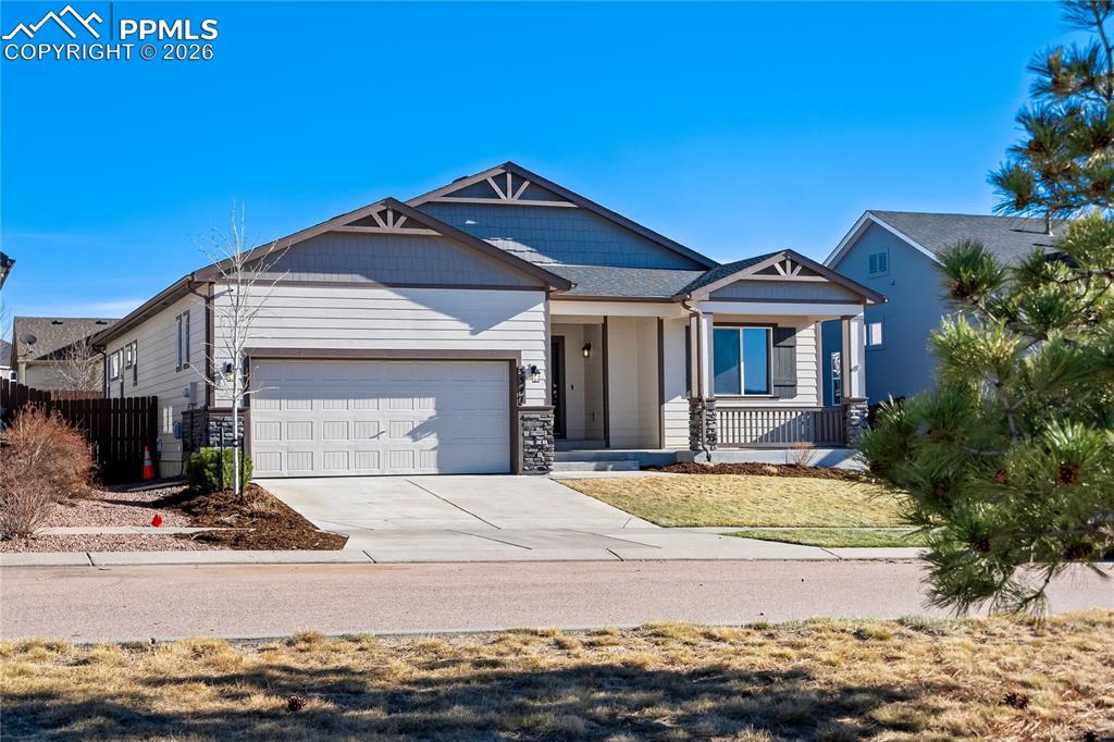 Caption: Front of Structure