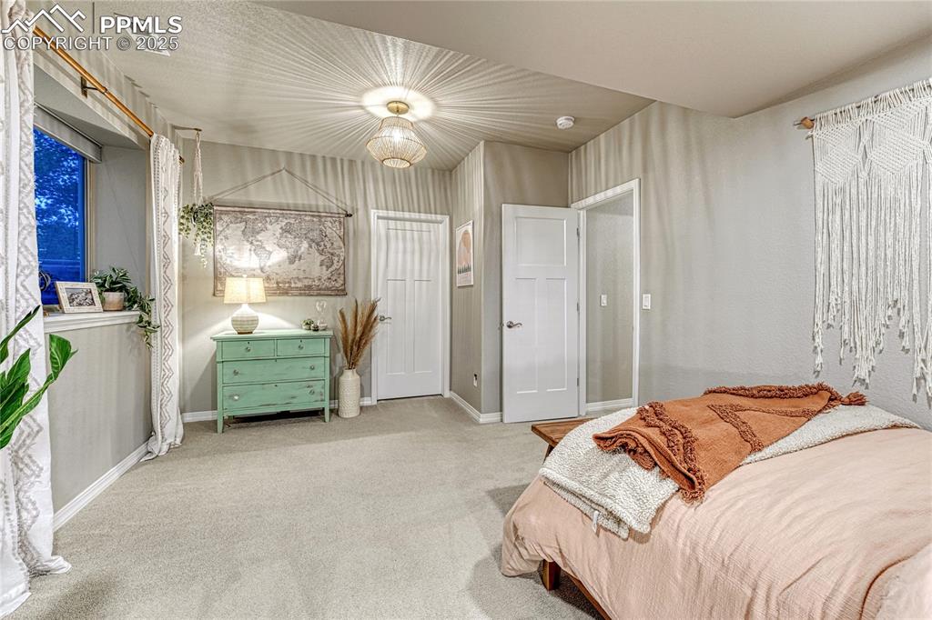 Image 35 of 48: Basement bedroom 