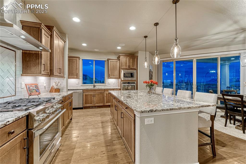 Image 8 of 48: A kitchen with a view!