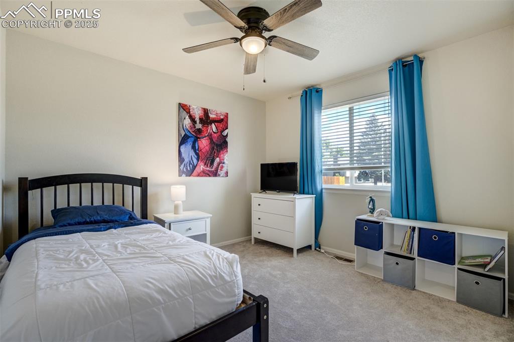 Image 18 of 28: Bedroom 2 upstairs. 