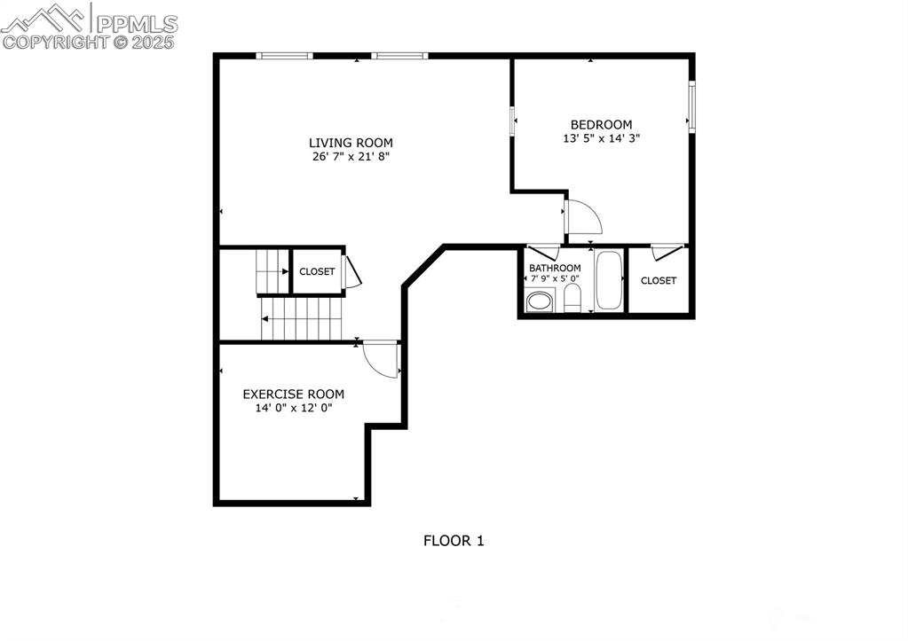 Image 38 of 38: Basement floor plan
