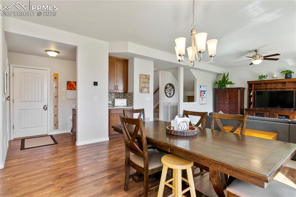 Image 9 of 38: Coffee bar off of eat in kitchen