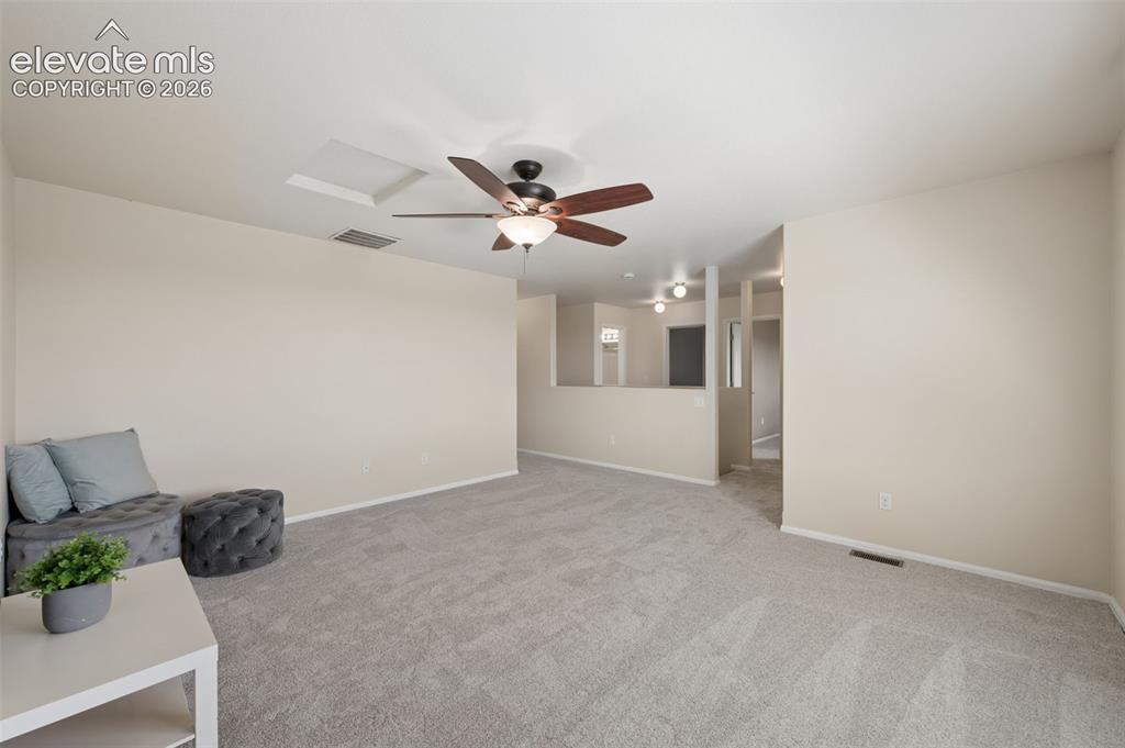 Image 18 of 33: Living Space Number 2 : Oversized Upstairs Loft Area