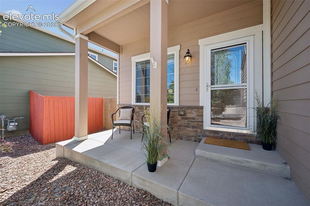 Image 3 of 33: Adorable Front Porch