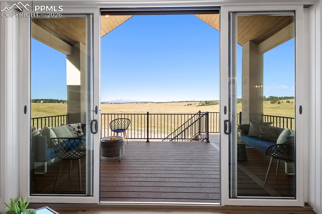 Image 3 of 35: Large slider off of main level living room