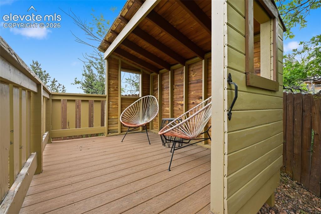 Image 15 of 50: Cabana, located at the top of the property with views as far as the eye can