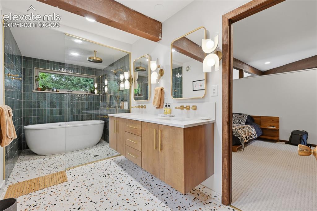 Image 26 of 50: Freshly remodeled Master Bath.