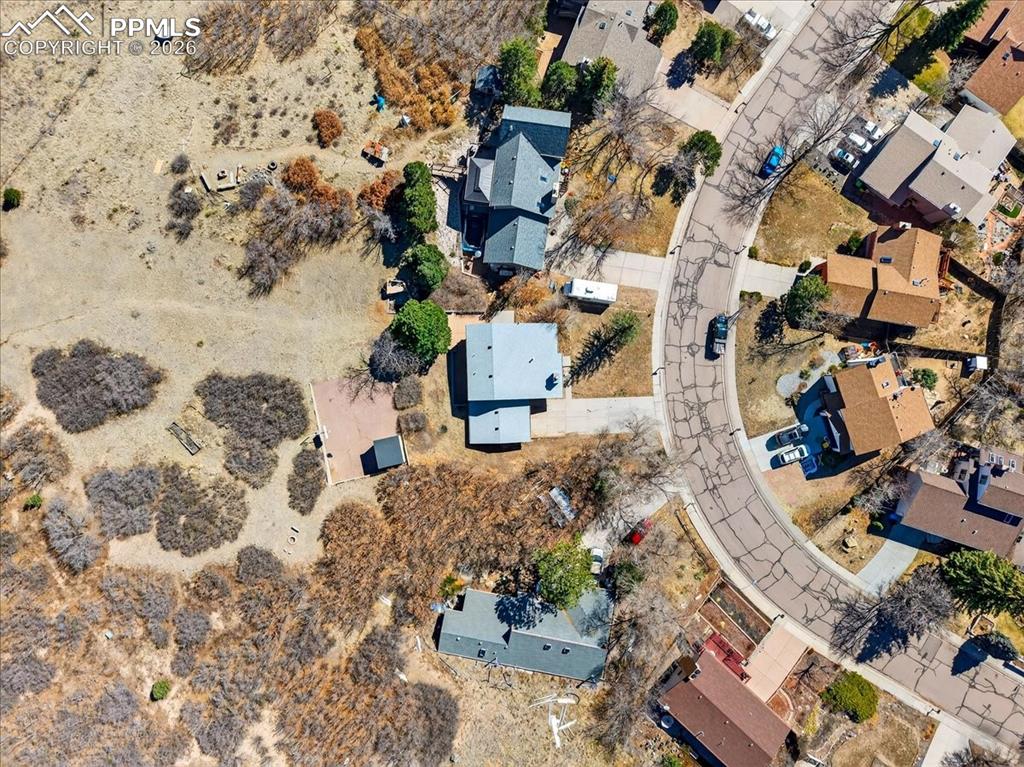 Image 3 of 49: Aerial view of property