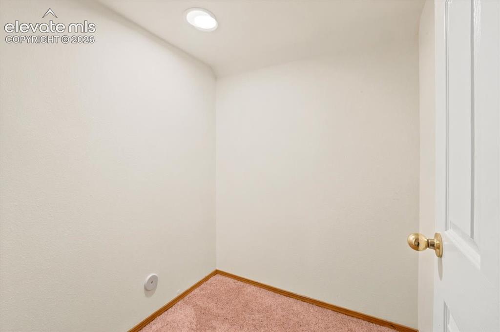 Image 45 of 50: Finished Storage Closet in the basement