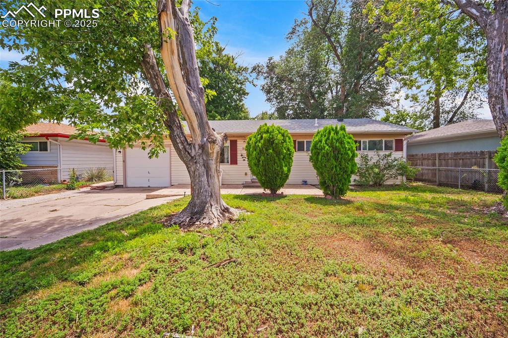 Caption: Front of Structure