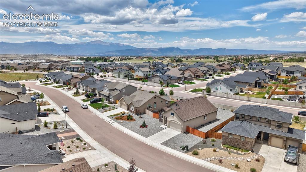 Image 38 of 44: Aerial View of Neighborhood and nearby Park