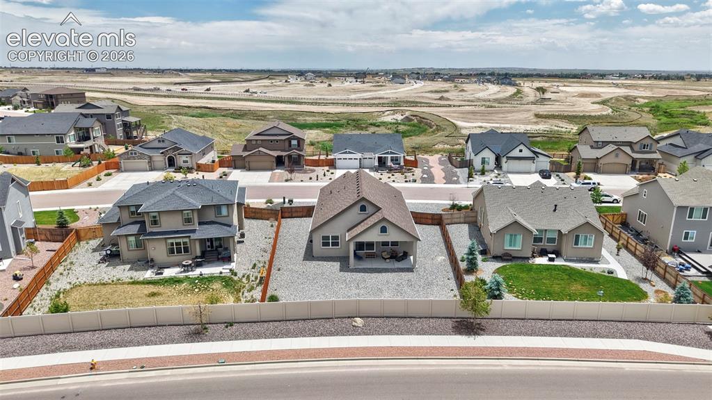 Image 39 of 44: Aerial View of Neighborhood and Park