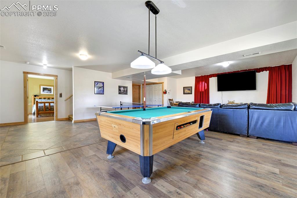 Image 34 of 48: Family/Recreation Room With View Into Bedroom #4 
