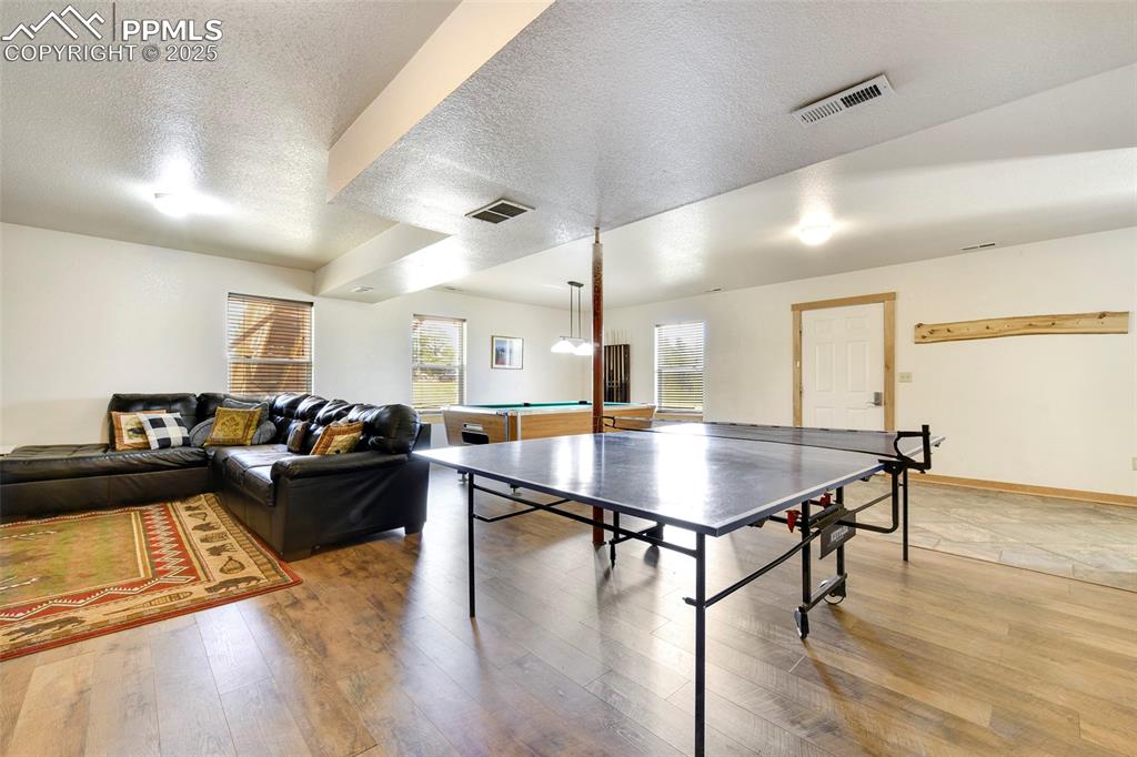 Image 35 of 48: Large Family/Recreation Room With Walk-Out