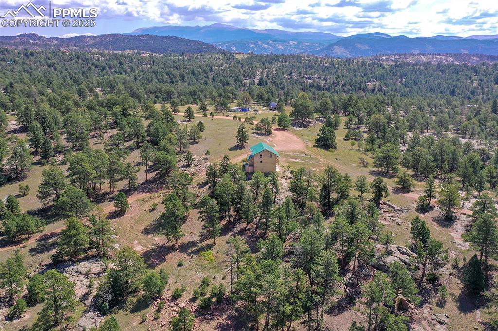 Image 46 of 48: View Of Property Showing View/Trees And Mountains To The Front Of The Prope