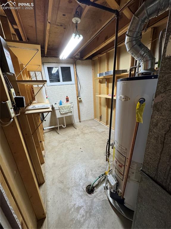 Image 46 of 48: Utility Room with additional Laundry Hookups and sink