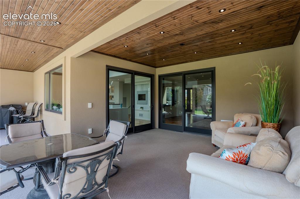 Image 45 of 50: This beautiful space can be used year round