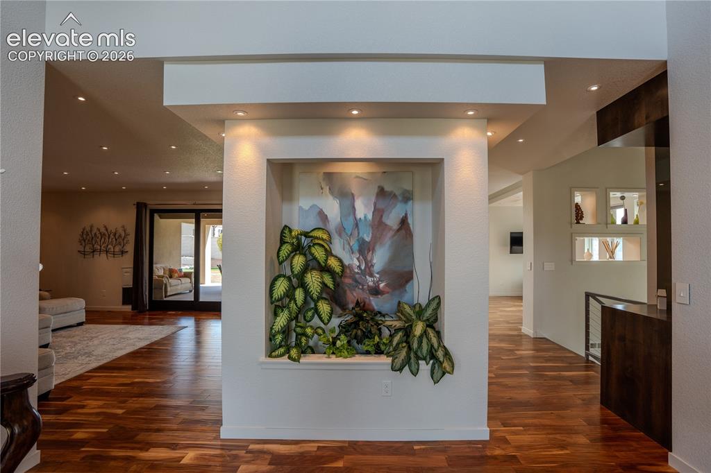 Image 6 of 50: From the front door looking into this beautiful home.