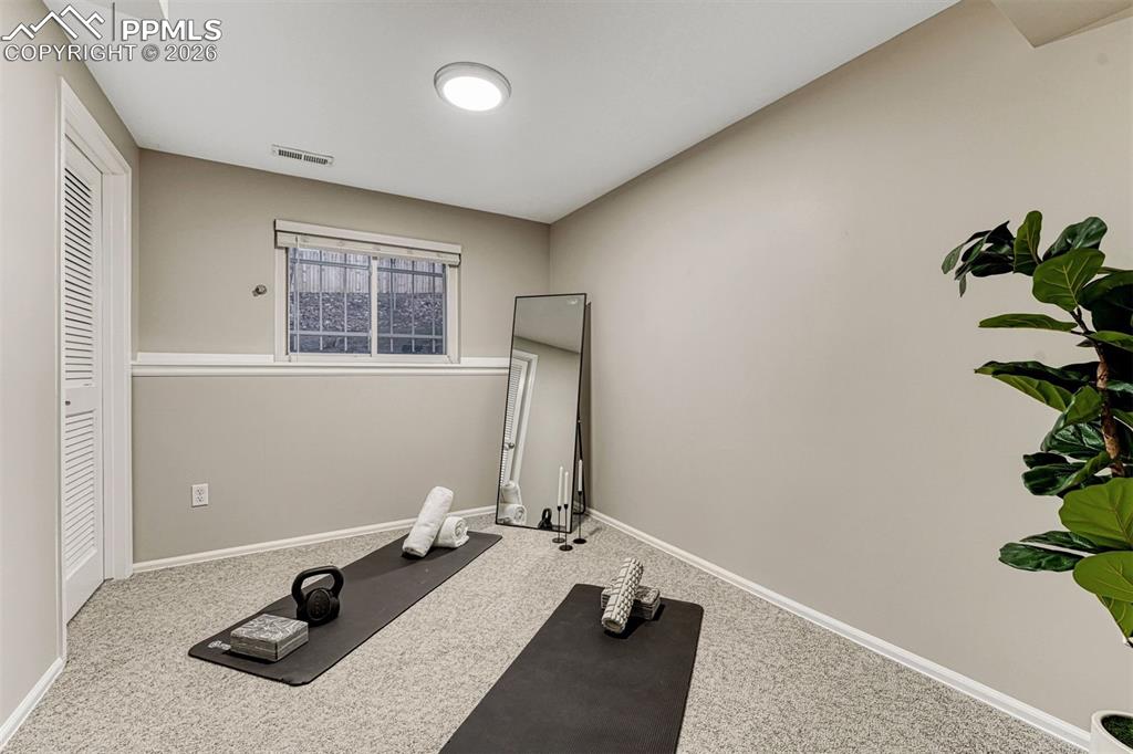 Image 12 of 49: Office, Exercise, Gaming, or additional storage