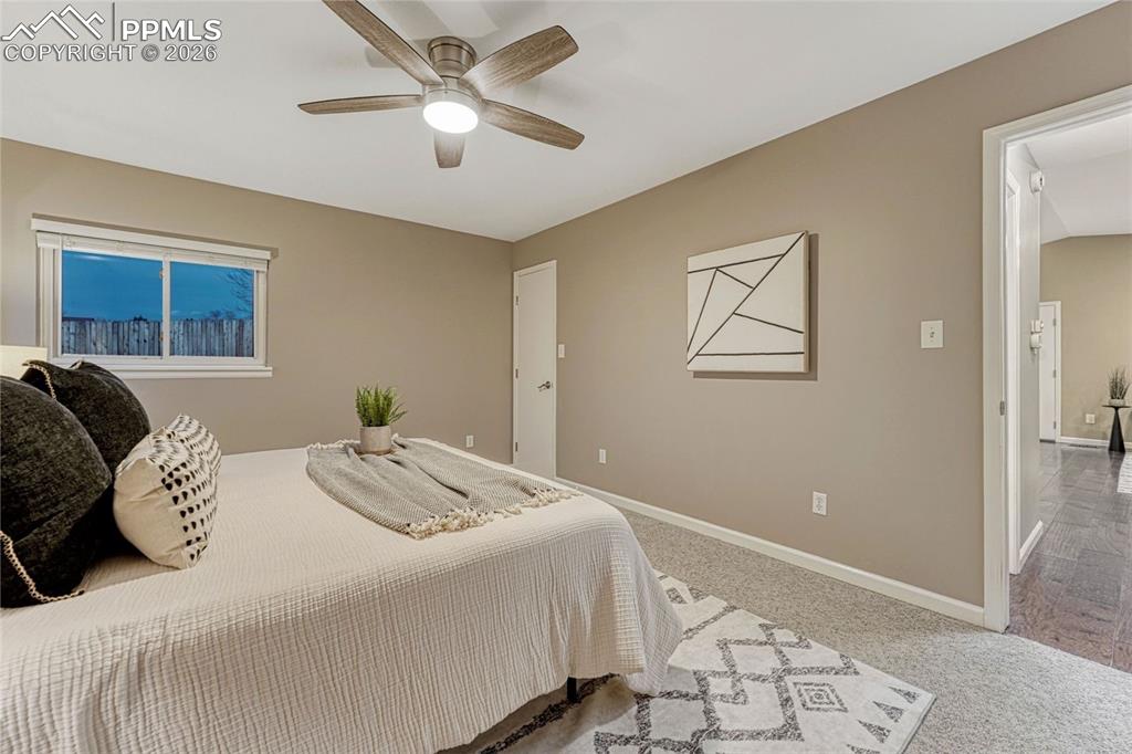 Image 26 of 49: Designer paint and a TV wall mount