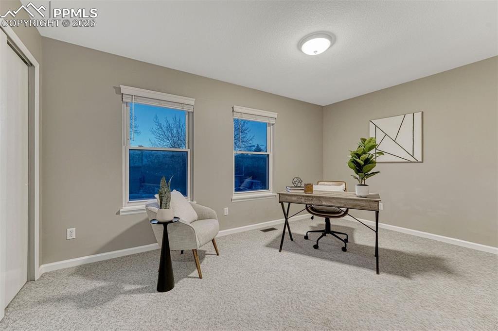 Image 28 of 49: ..a work from home office plus mountain views