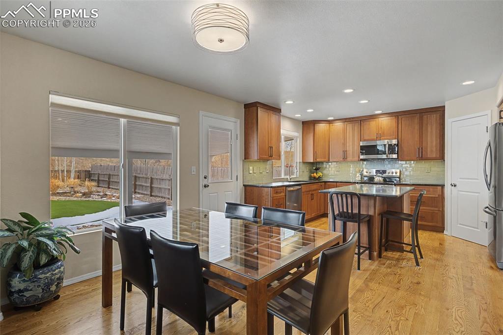 Image 10 of 50: Open and comfortable floor plan with real hardwood flooring throughout!