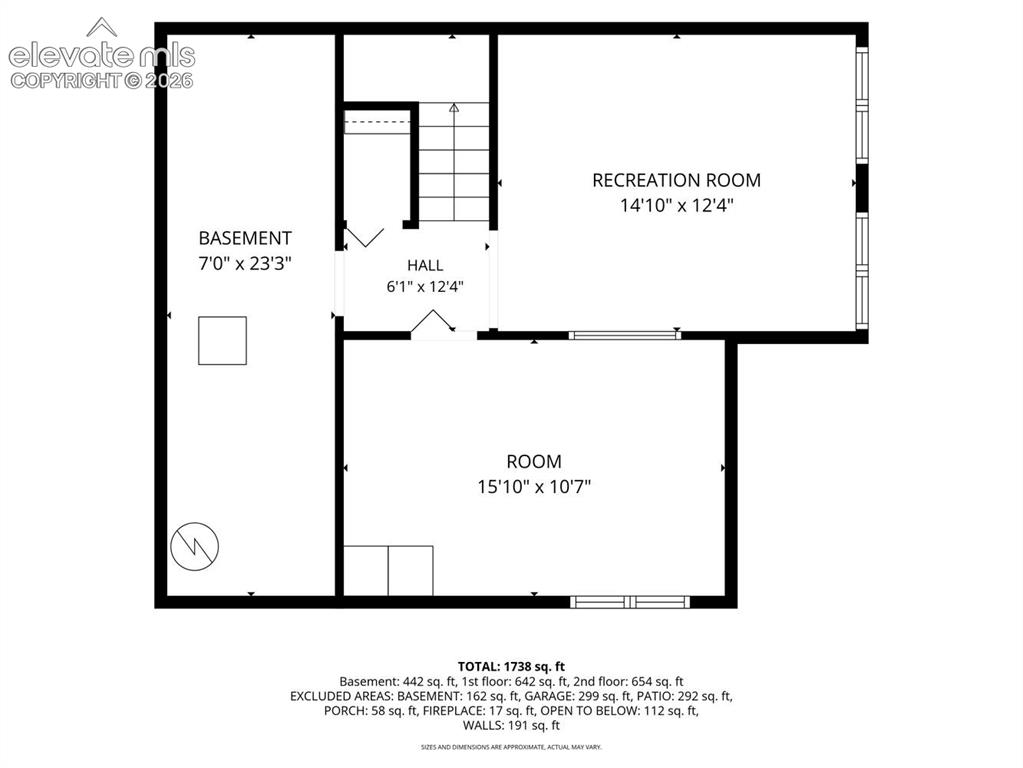 Image 48 of 48: Basement Floor Plan.