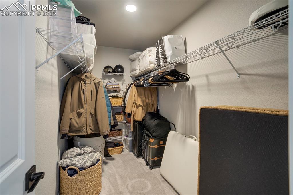 Image 22 of 47: Spacious closet featuring carpet flooring