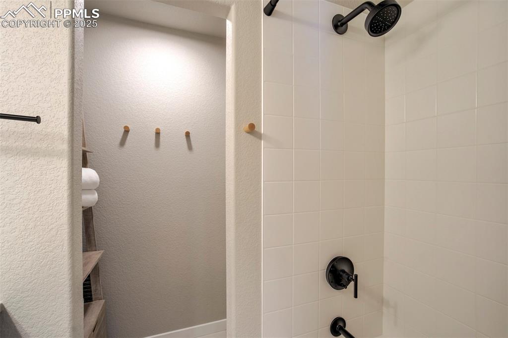 Image 26 of 47: Bathroom view of shower combination